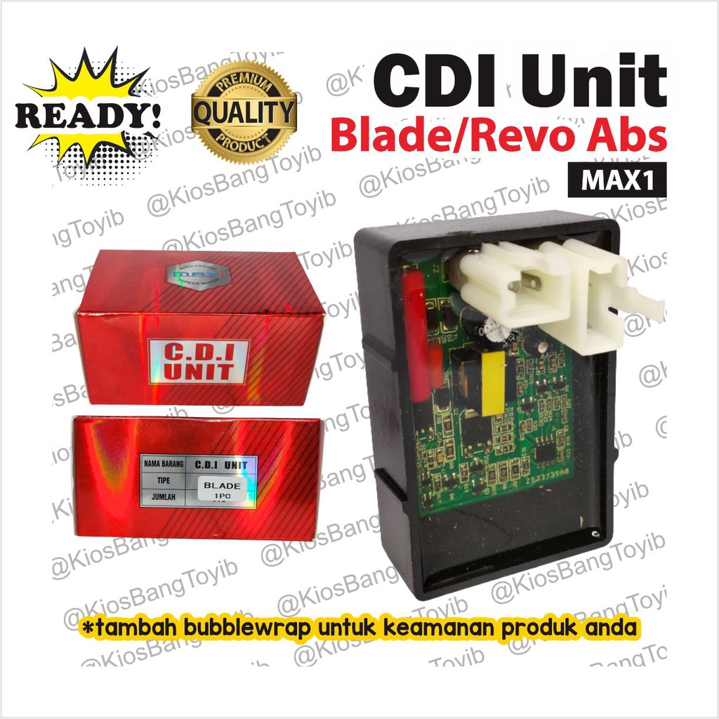 CDI ECU Unit Honda Blade Revo Abs Revo 110 (MAX1)