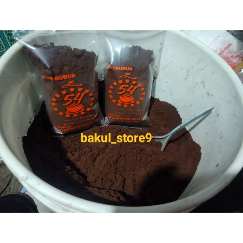 Kopi Bubuk Robusta Murni Asli CAP 54 250 Gram ISTIMEWA