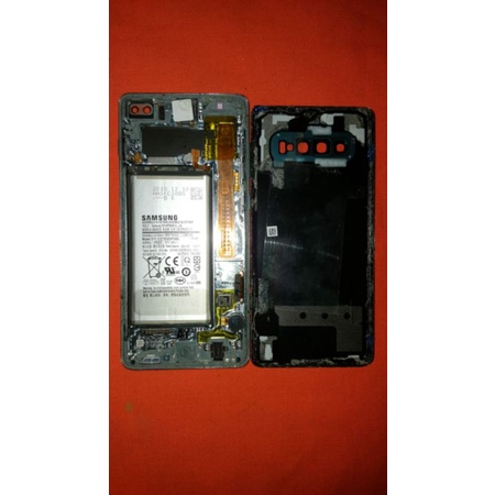 (HANDPHONE MURAH) SAMSUNG GALAXY S10 PLUS TANPA MESIN BEKAS/MINUS