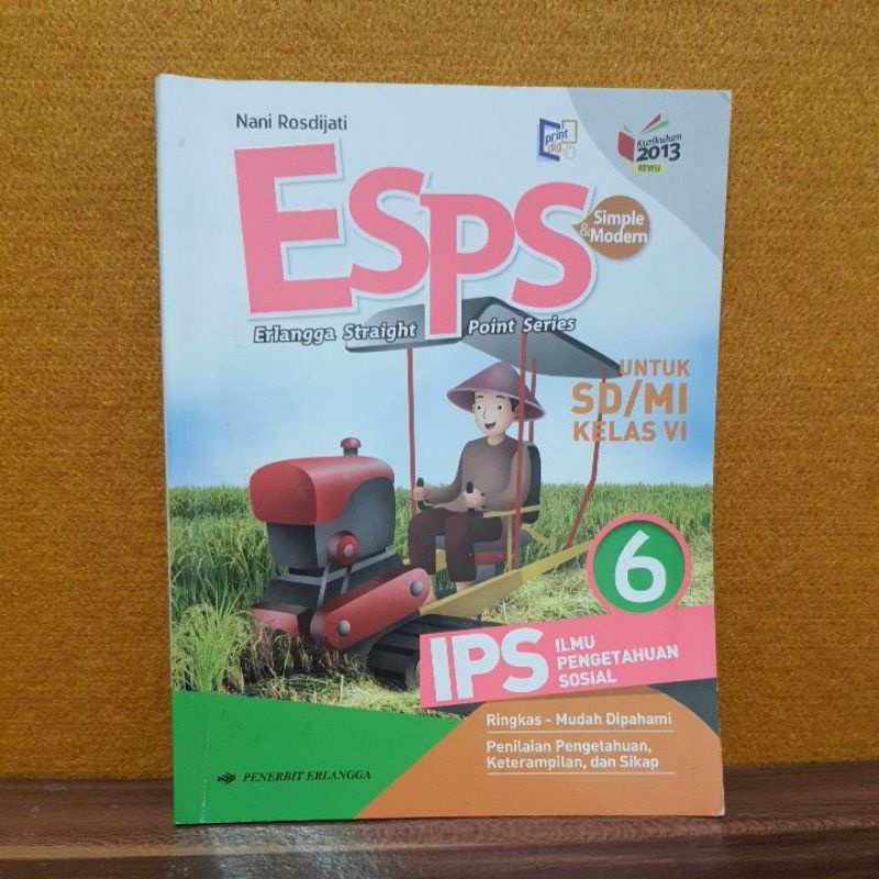 

ESPS (Erlangga Staright Point Series) IPS buku 6