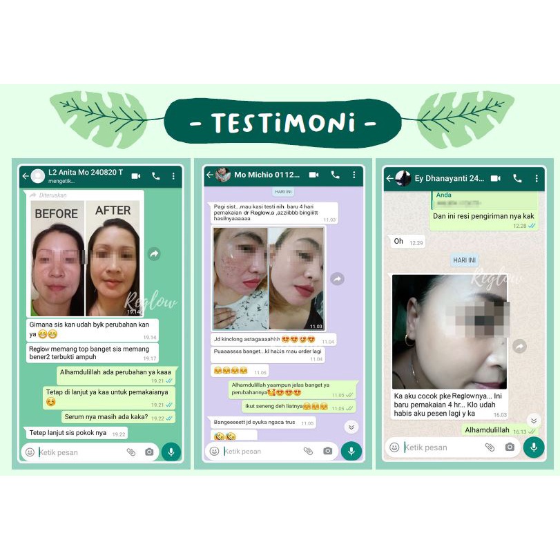 REGLOW CREAM WAJAH JERAWAT REJUVENATING INTENSTIVE CREAM SKIN TREATMENT ORIGINAL BPOM-6