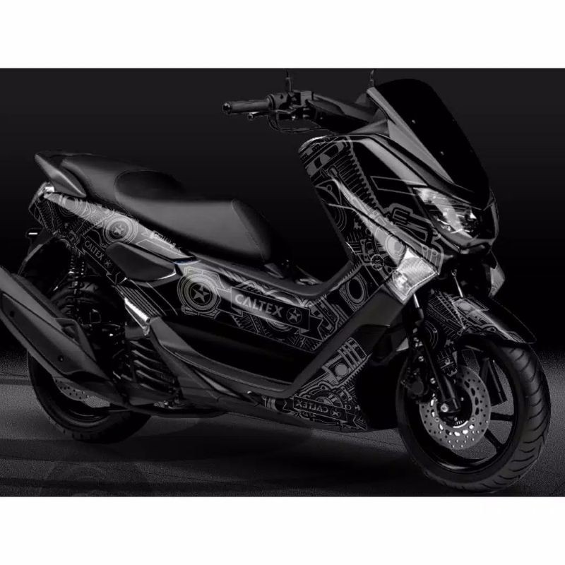 Decal Sticker Yamaha NMAX Hitam