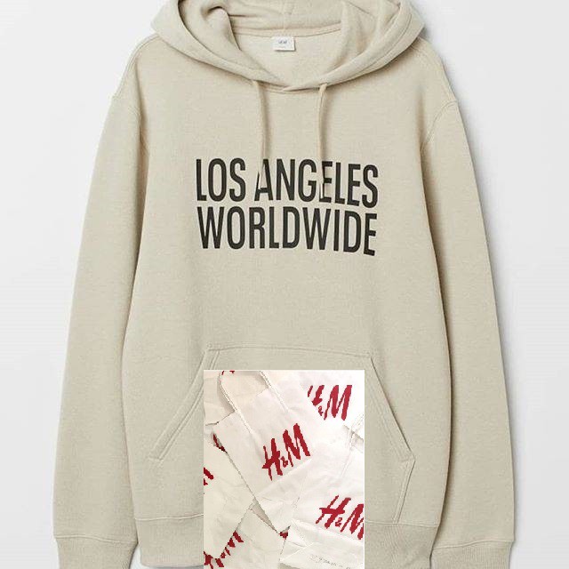 Hoodie H&M  Los Angeles Wordwide
