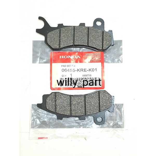Dispad Depan / Kampas Rem depan Pcx 150 New PCX 150 New (KRE)