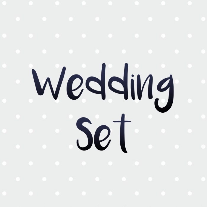 

[RESTOCK] Wedding set refill journal binder note wedding planner diary catatan