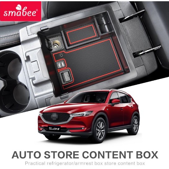 Armrest Storage Box Container Center Console CX5 2017 - Up