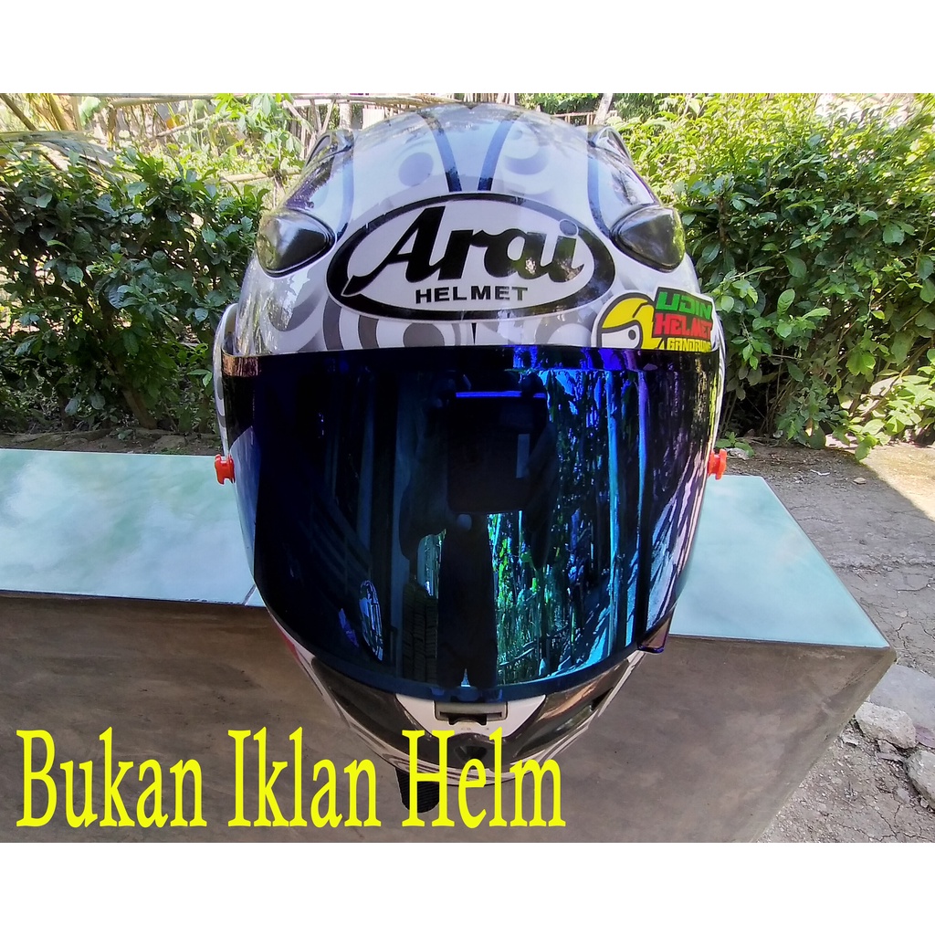 Flat Visor PNP Helm Kyt VR1/flat visor custom pnp kyt vr1/Kaca Datar helm Kyt Jadul /kyt vr1 Basic K
