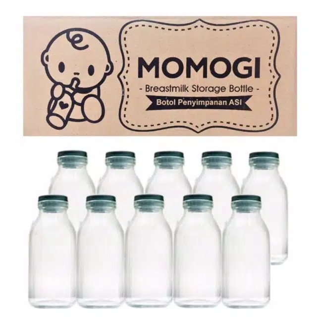 Botol Asi Kaca Momogi Ecer