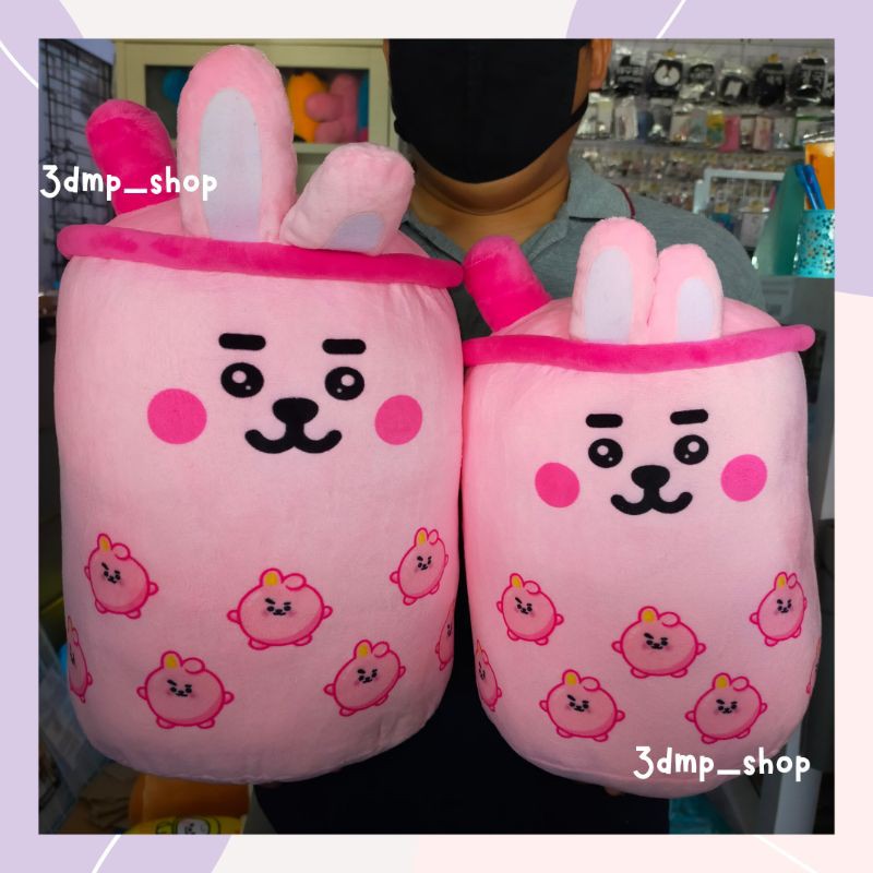 Boneka buble tea boba bt21 cooky rj shooky koya tata