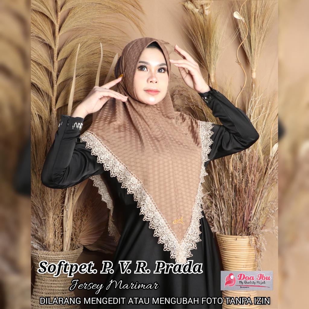 NEW LAGI  JILBAB MARIMAR SABIT TALI V RENDA PRADA II HIJAB DOI ORI