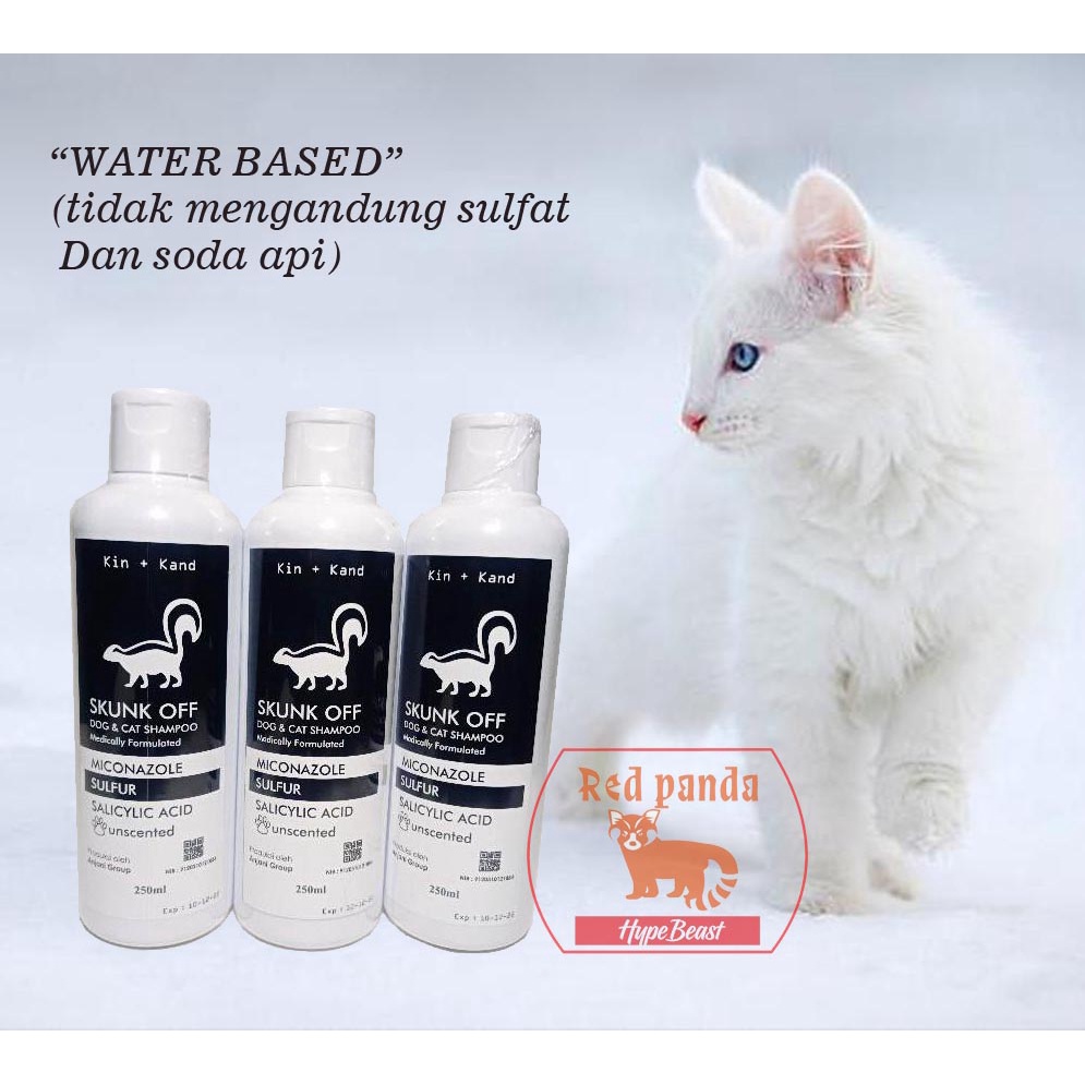 Jual Shampoo Anti Kutu Skunk 250ml untuk Kucing/Anjing Shopee Indonesia