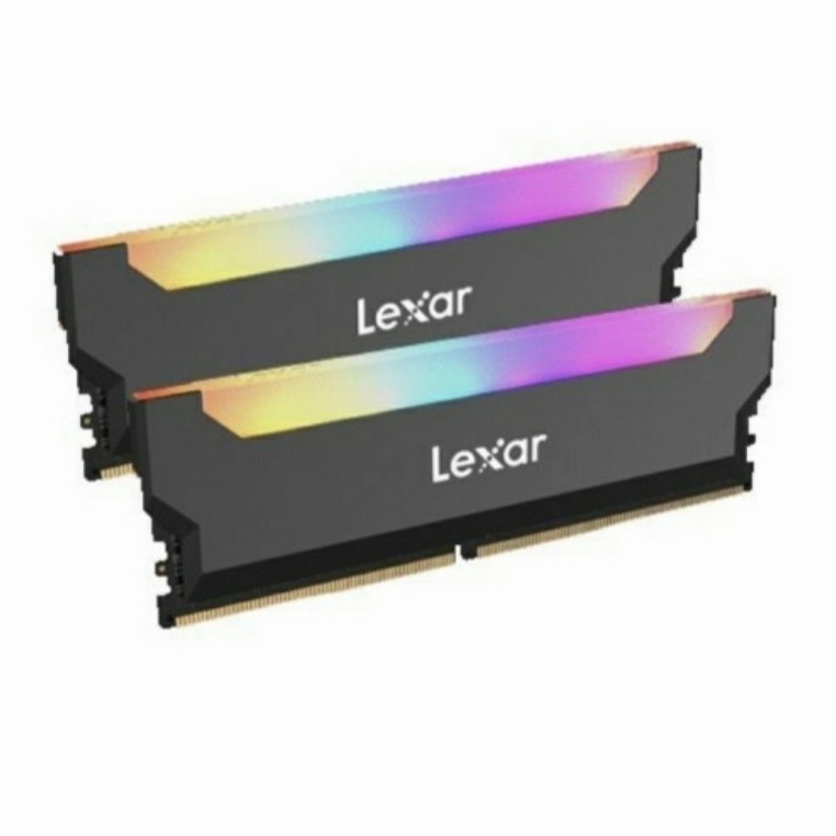 Memory Ram Lexar Hades RGB DDR4 PC25600 3200Mhz 16GB (8Gbx2)
