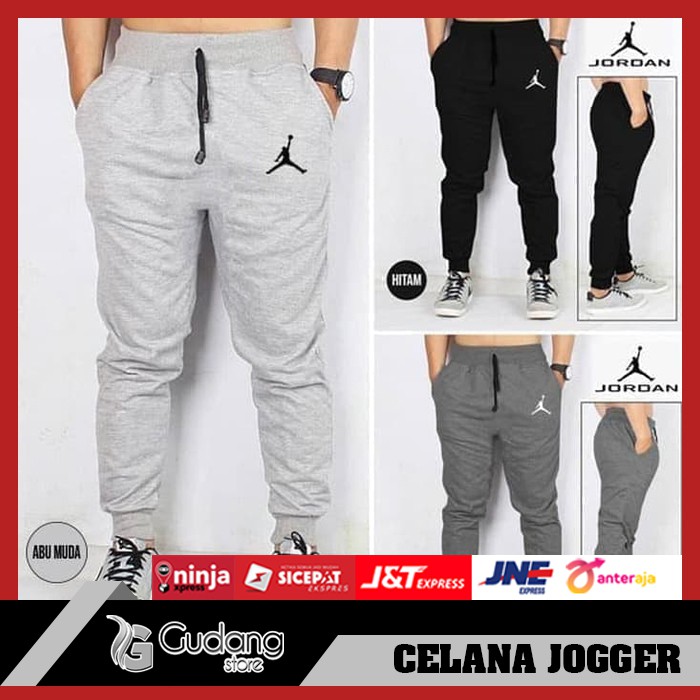 CELANA JOGGER PANTS AIR JORDAN CELANA TRAINING SWEATPANTS PREMIUM
