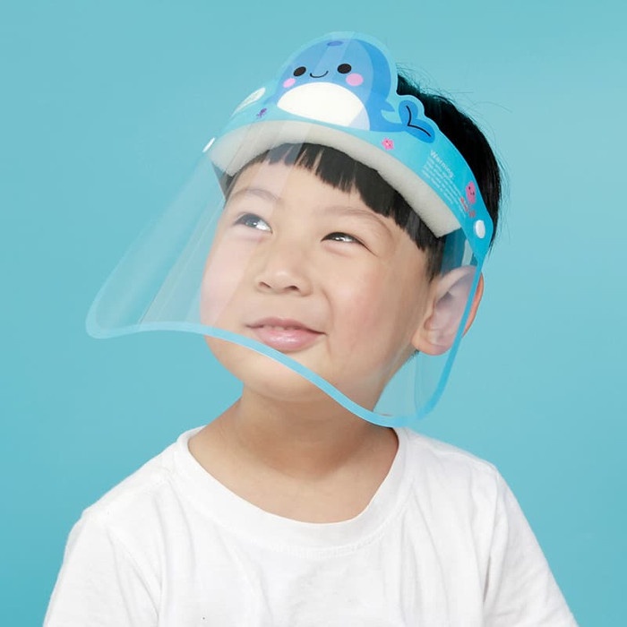 n401nh Faceshield Anak/Pelindung Wajah/Faceshield Nagita/Face Shield Kacamata - Anak - Owl Hh300H