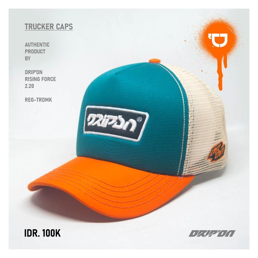 Drip On Topi Trucker Jaring Pria Distro Original DO028