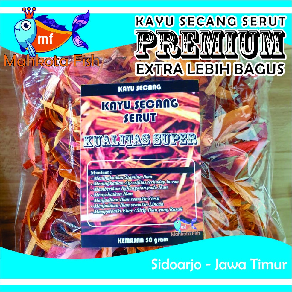 Secang Serut PREMIUM | Secang Ikan Hias | Secang Cupang | Secang Obat Ikan