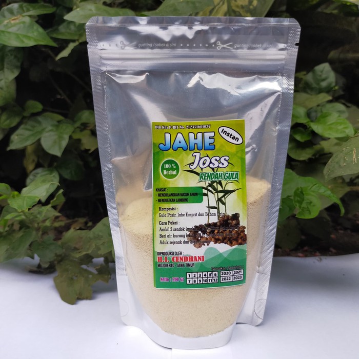 

Promo Minuman Herbal Jahe Joss Rendah Gula Instant Original 200gr Murah