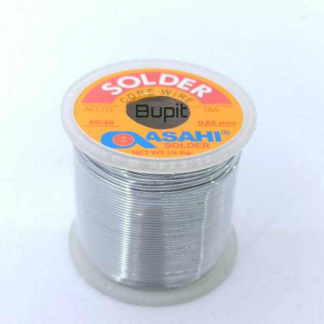 Timah Solder Asahi 0.85 mm 250 Gram Original