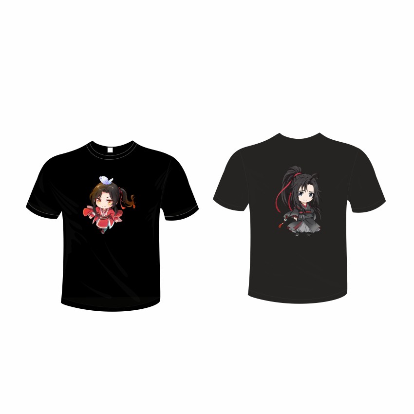 KAOS SABLON DTF CUSTOM ANIME DONGHUA KPOP