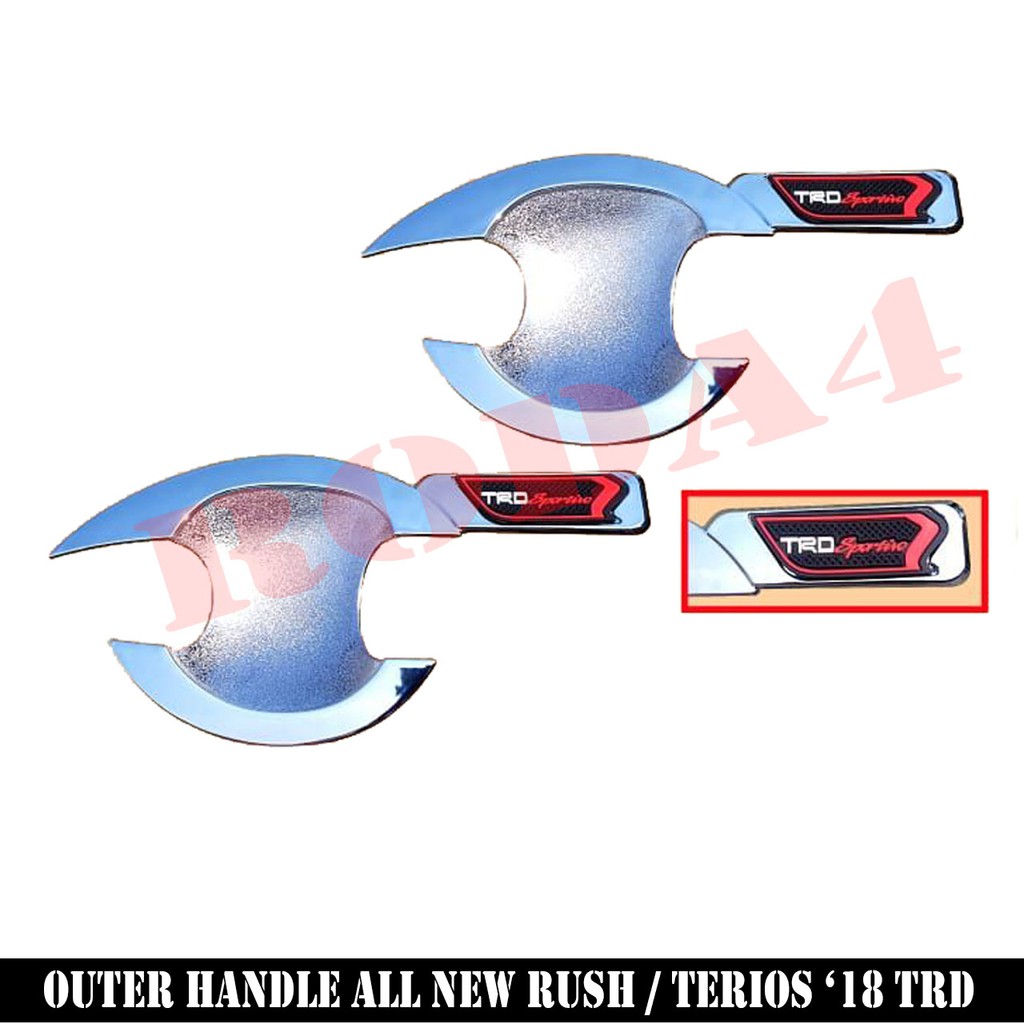 Outer Handle Mangkok Gagang Pintu All New Rush - Terios 2018 Model TRD