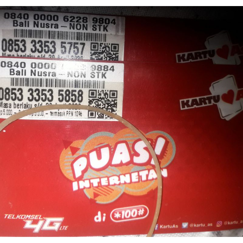 Nomor Cantik AS 5757 5858