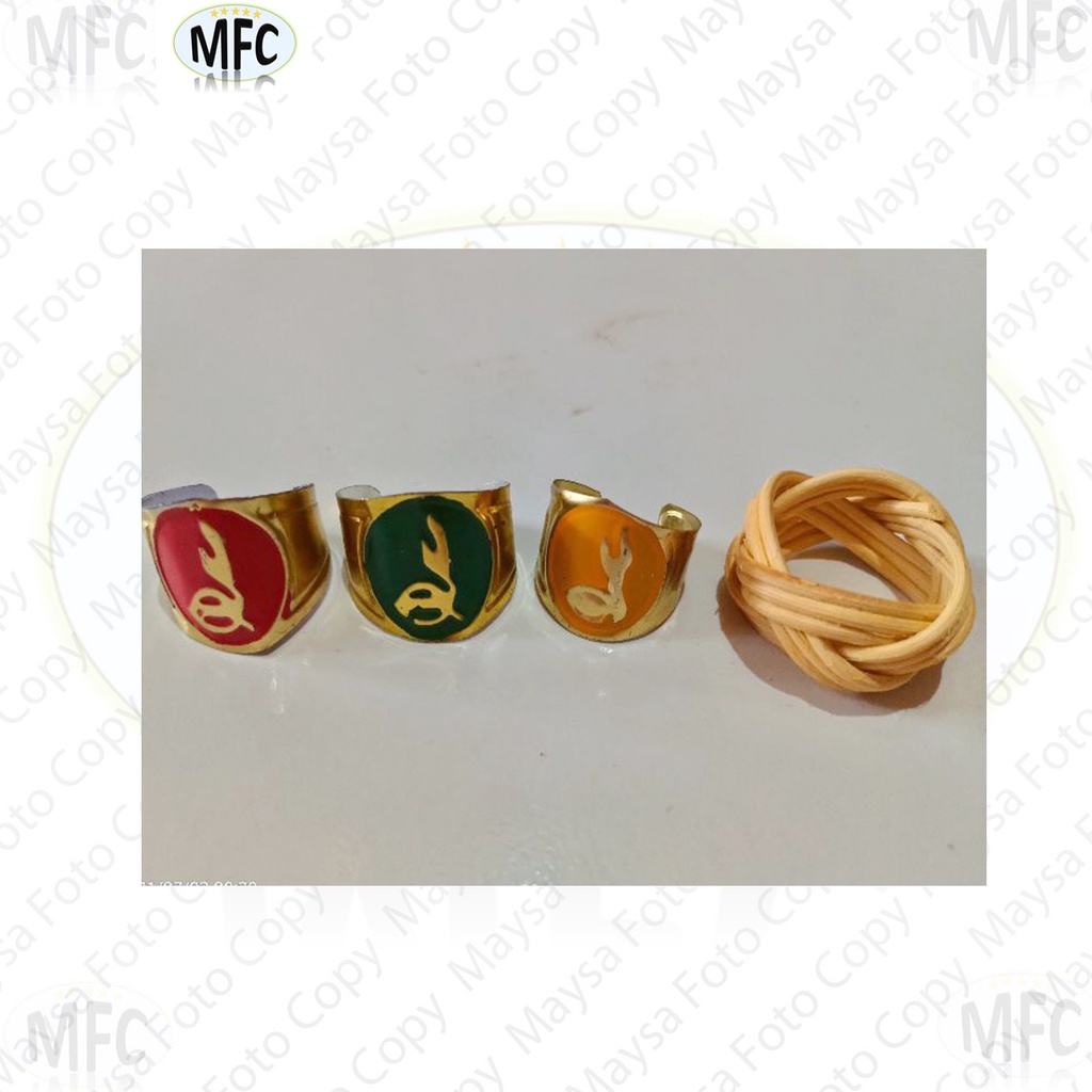 

Ring untuk Kacu | Hasduk | Dasi Pramuka - Bambu