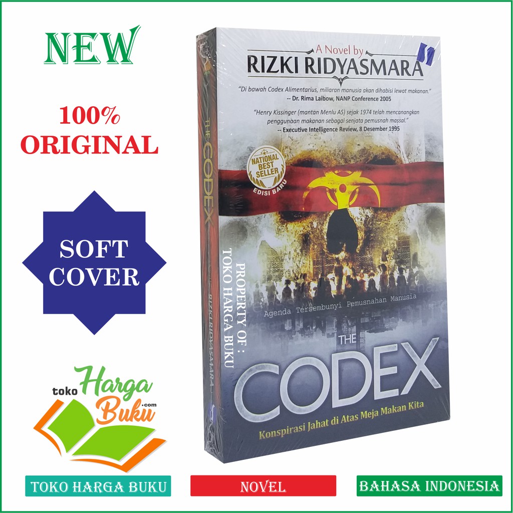 The Codex - Konspirasi Jahat di Atas Meja Makan Kita Buku Novel Penerbit Salsabila