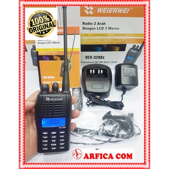 HT WEIRWEI 3288S SINGLEBAND VHF - HT WEIERWEI VEV 3288S VHF ORIGINAL VEV3288 VEV 3288 S
