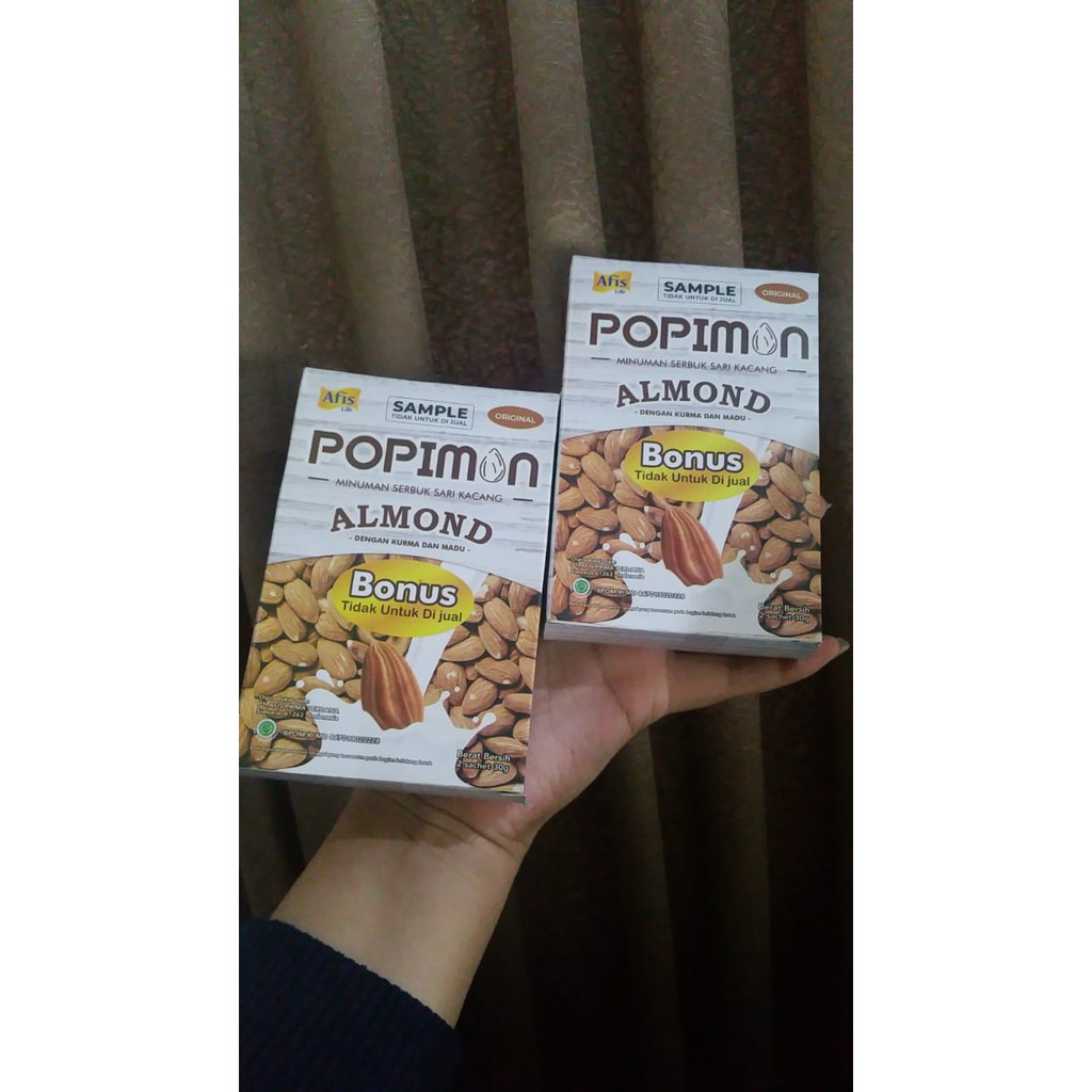 

(95gr) AFIS LIFE POPIMON SARI BUBUK ALMOND ORIGINAL 60GR (SAMPLE)