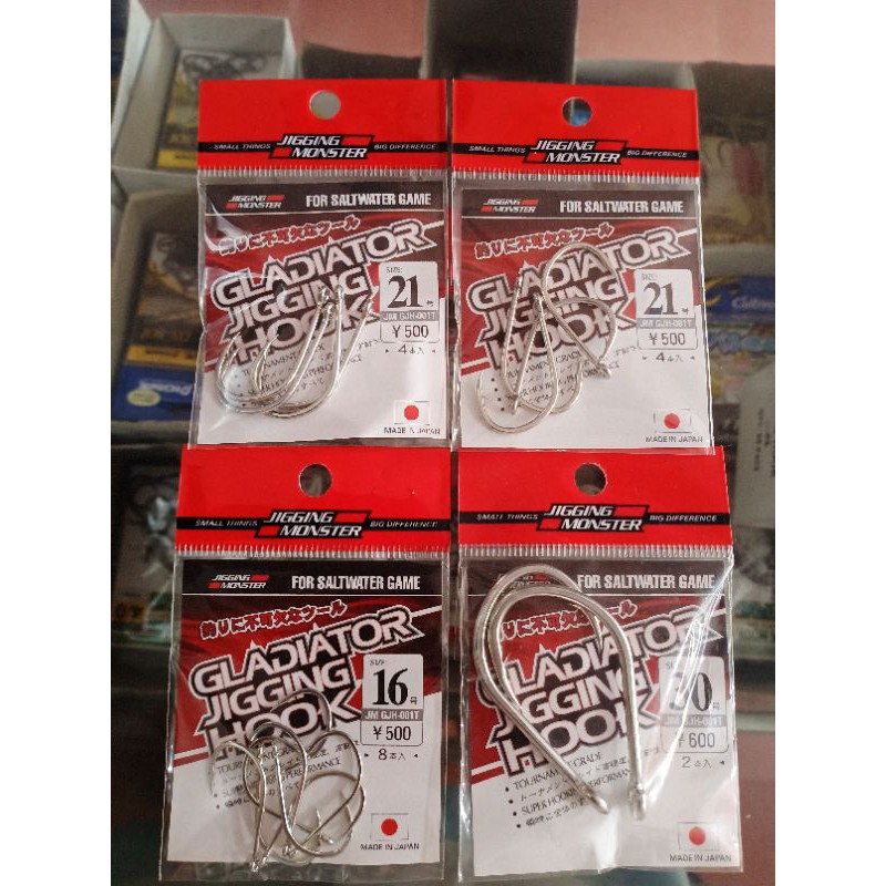 Mata Kail JIGGING MONSTER/ GLADIATOR JIGGING HOOK