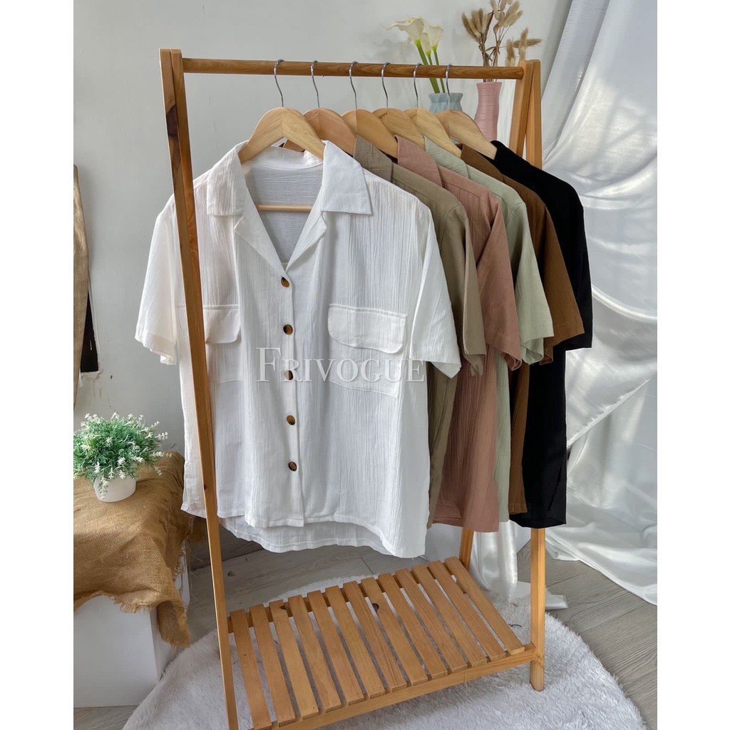 Basic Button Shirt | TOP