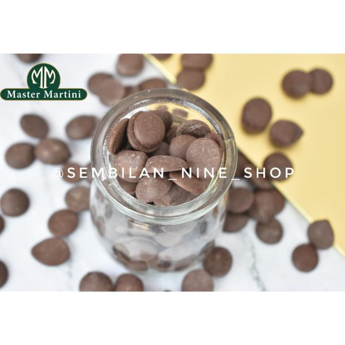 

Master Martini ARIBA 54% Dark Chocolate Couverture 1 kg Coin Kancing GRATIS ONGKIR Kode 1387