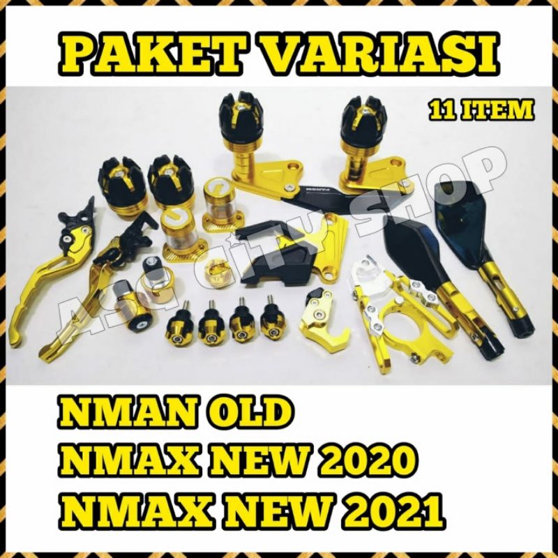 Paket Variasi Nmax Old Lama Aksesoris Nmax New 2020 11 Item