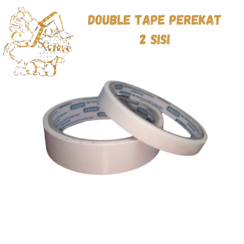 DOUBLE TAPE PEREKAT 2 SISI ASAHI