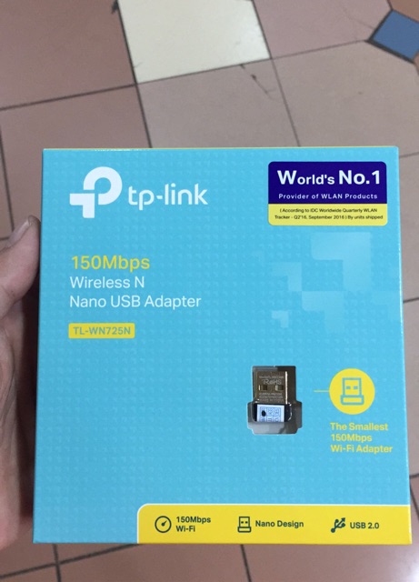 Wireless TP-LINK TL-WN 725N NANO USB