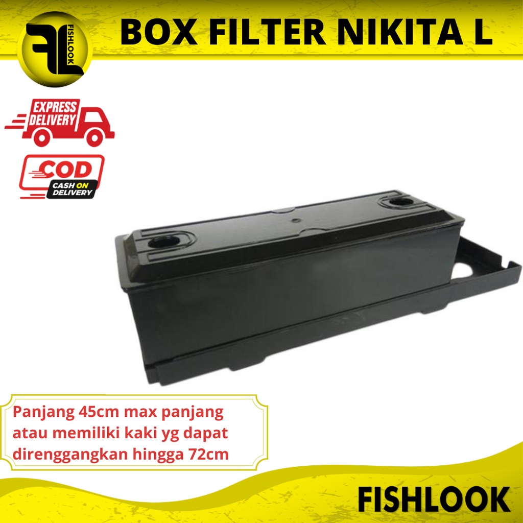 BOX FILTER JUMBO NIKITA STAR L Untuk Aquarium BESAR