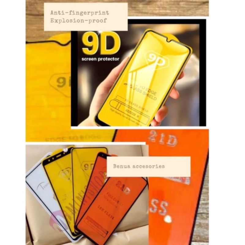 (ba) TEMPERED GLASS FULL 9D INFINIX SMART 5/HOT 10/HOT 9/HOT 10S