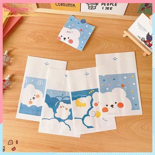 

Simple Ins Paper Bag Tas Penyimpanan Kartun Lucu Mini Snack Candy Bear Tas Hadiah Ulang Tahun Produk Baru Di Toko Kami