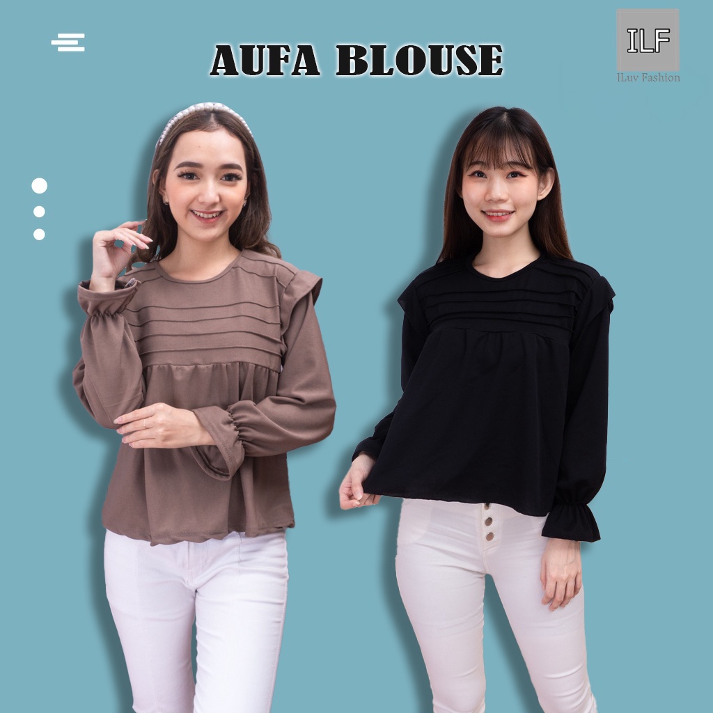 IL - AUFA BLOUSE | BLOUSE WANITA KOREAN STYLE