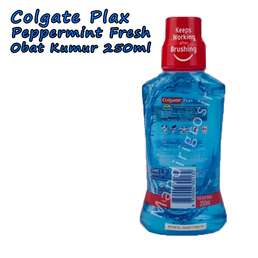 Obat Kumur *Colgate Plax * Peppermint Fresh * 250ml