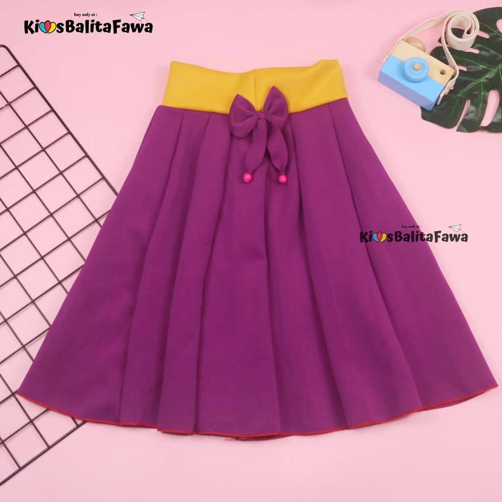 POLOS Rok Pita Bianca uk 2-10 Tahun / Rok Anak Perempuan Cewek Murah Skirt Bawahan Pendek Adem