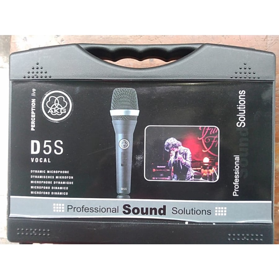 Microphone Karaoke Kabel AKG D5S Mic Vocal Dynamic