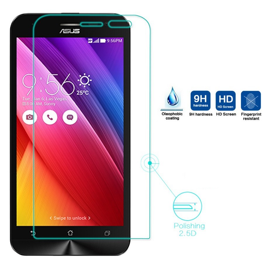 Temperred Glass Asus Zenfone Laser 5,5&quot; / Anti Gores Kaca
