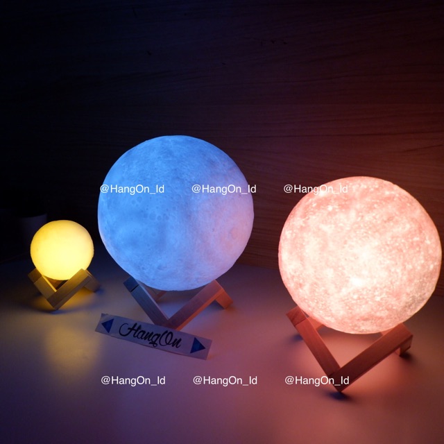 Moon Decoration Lamp / Lampu Bulan 8Cm/15Cm/18Cm