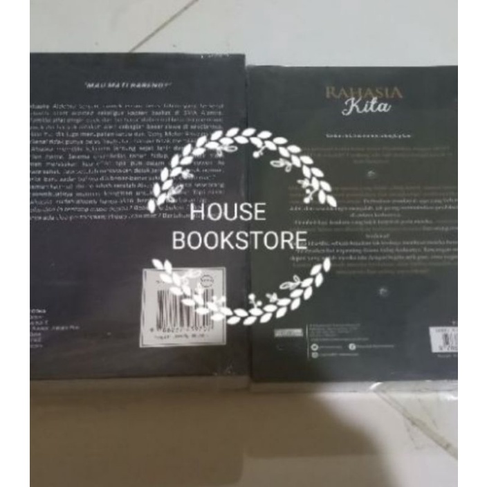 1 PAKET 2 NOVEL BEST SELLER ALVASKA DAN RAHASIA KITA KERTAS BOOKPAPER-1