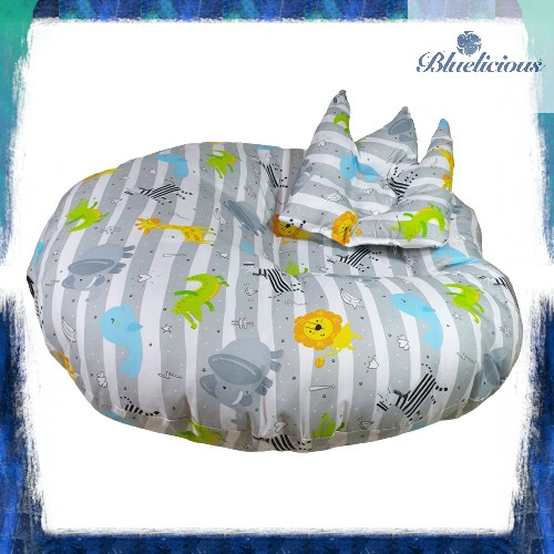 Sofa Bayi - Baby Lounger - Motif Safari