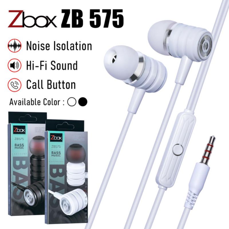 HEADSET / HANDSFREE ZBOX 575