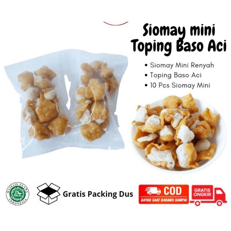 

SIOMAY KERING / TOPING BASO ACI / CIRAMBAY / MIE PEDAS