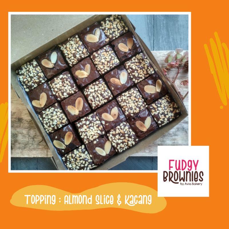 

FUDGY BROWNIES | AVIA BAKERY