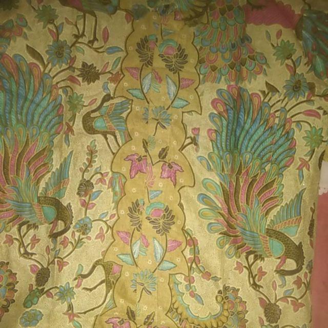 Sarimbit Setelan Batik Couple Andhara Brokat  Syari Modern Kekinian